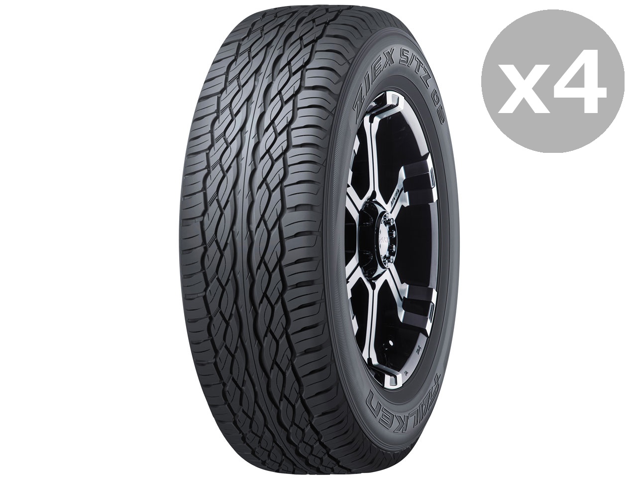 [4�{�Z�b�g] ZIEX S/TZ05 265/60R18 110V �̐��i�摜