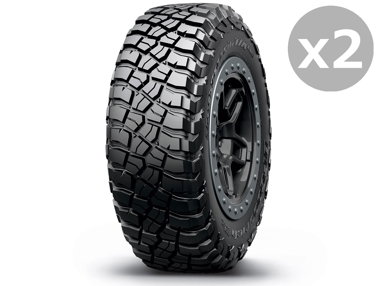 [2�{�Z�b�g] Mud-Terrain T/A KM3 35x12.50R15LT 113Q �̐��i�摜