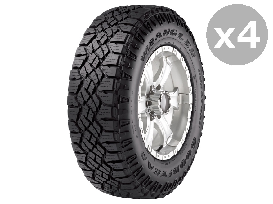[4�{�Z�b�g] WRANGLER DuraTrac LT245/75R16 120/116Q �̐��i�摜