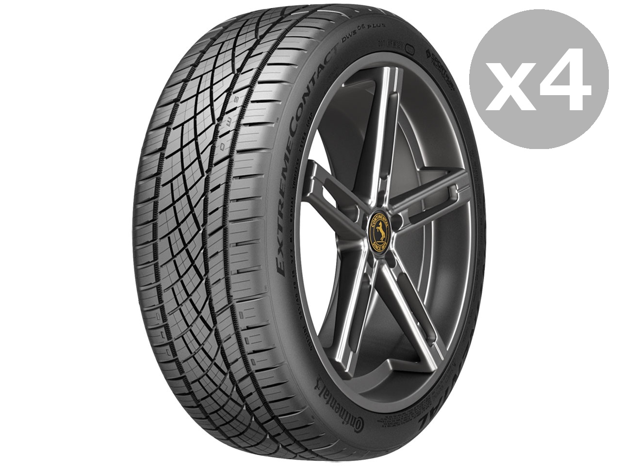 [4�{�Z�b�g] ExtremeContact DWS06 PLUS 215/45ZR18 93Y XL �̐��i�摜