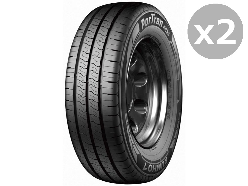 [2�{�Z�b�g] PorTran KC53 195/80R15 107/105R �̐��i�摜