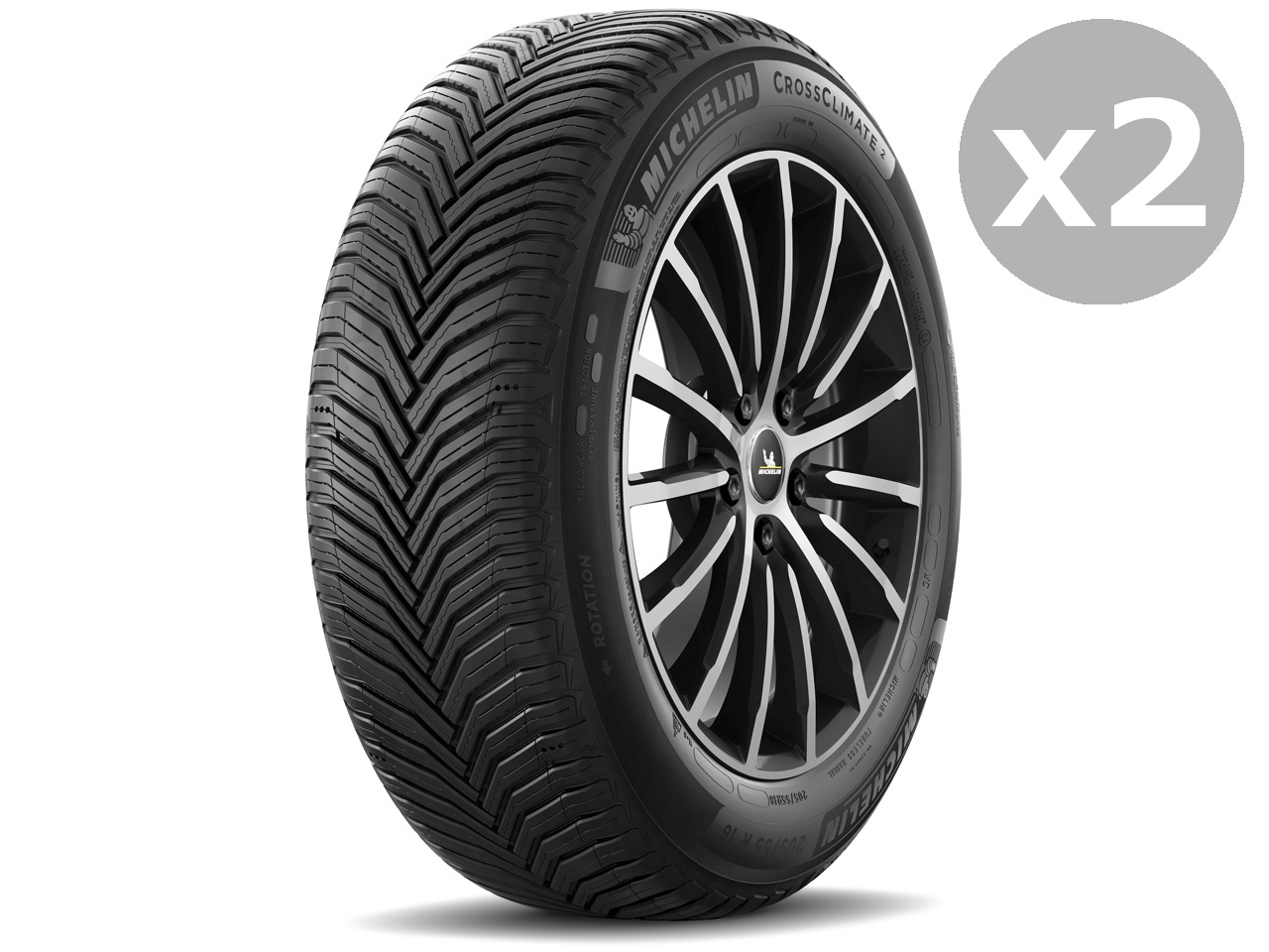 [2�{�Z�b�g] CROSSCLIMATE 2 205/50R17 93W XL �̐��i�摜