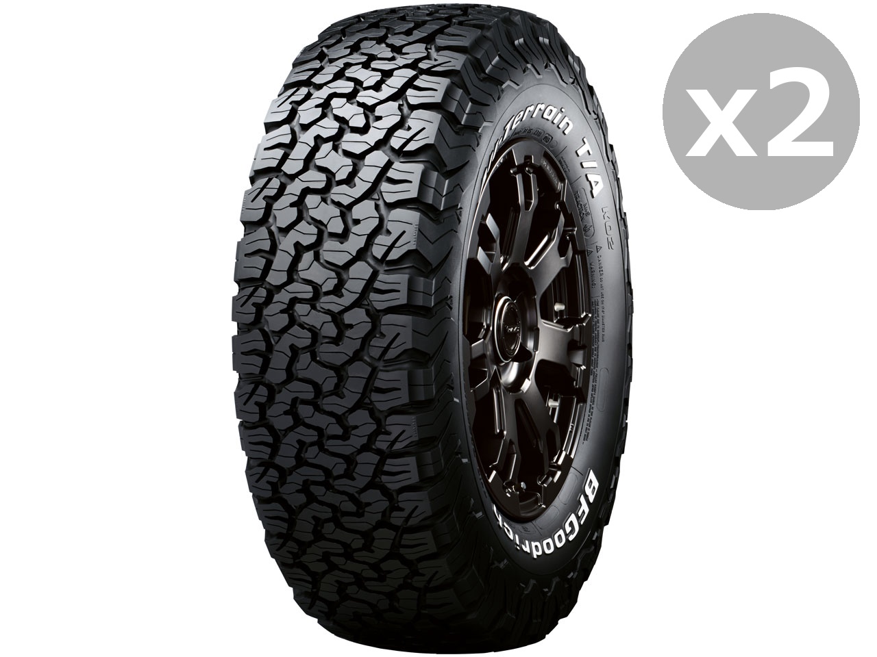 [2�{�Z�b�g] ALL-Terrain T/A KO2 LT295/70R17 121/118S �̐��i�摜