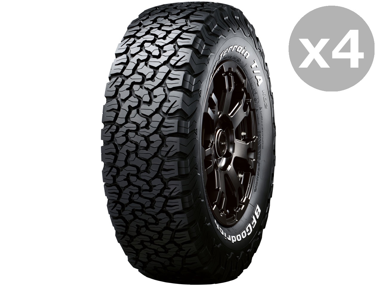 [4�{�Z�b�g] ALL-Terrain T/A KO2 LT295/70R17 121/118S �̐��i�摜
