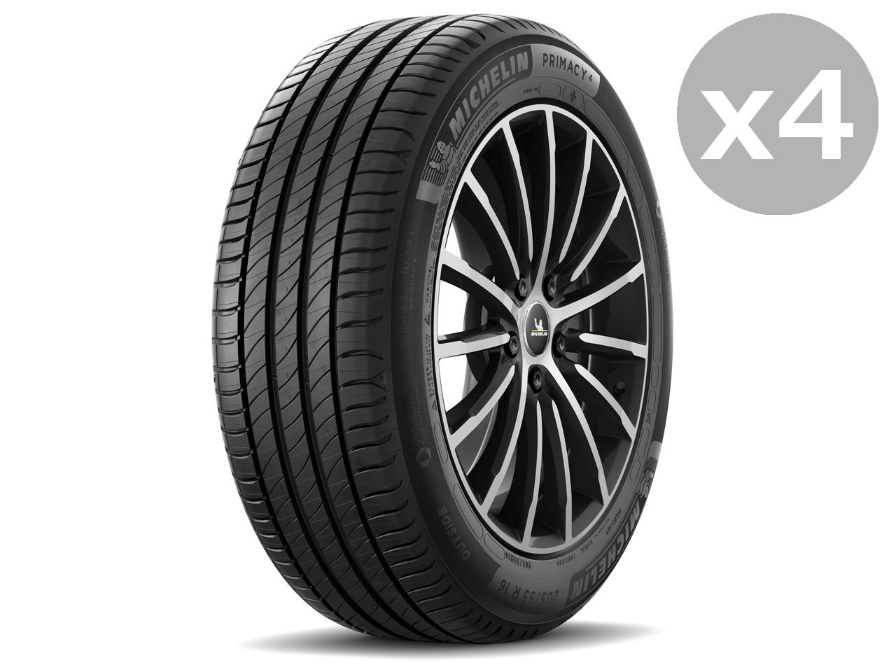 [4�{�Z�b�g] Primacy 4+ 205/55R17 95V XL �̐��i�摜