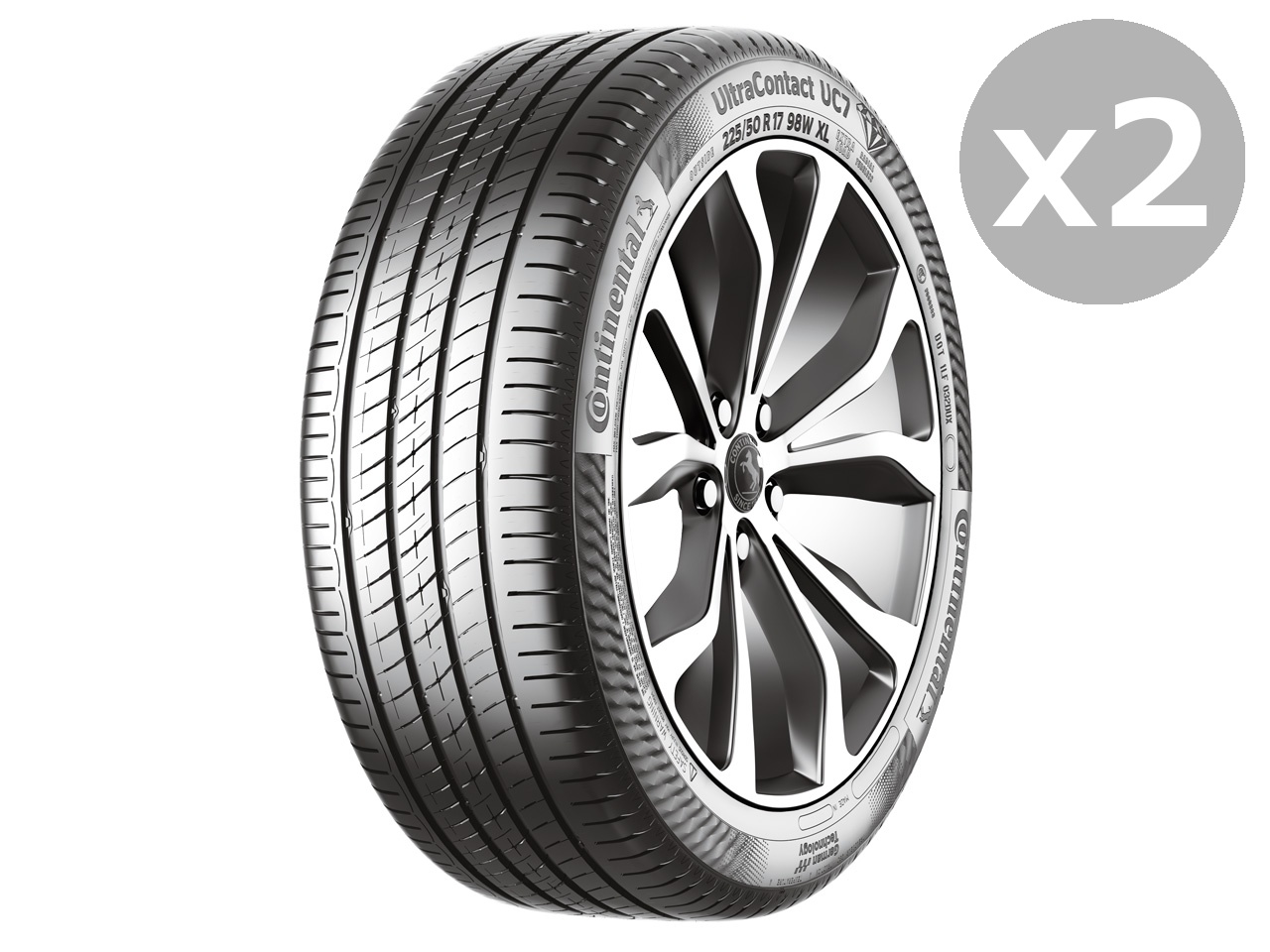 [2�{�Z�b�g] UltraContact UC7 205/50R17 93W XL �̐��i�摜