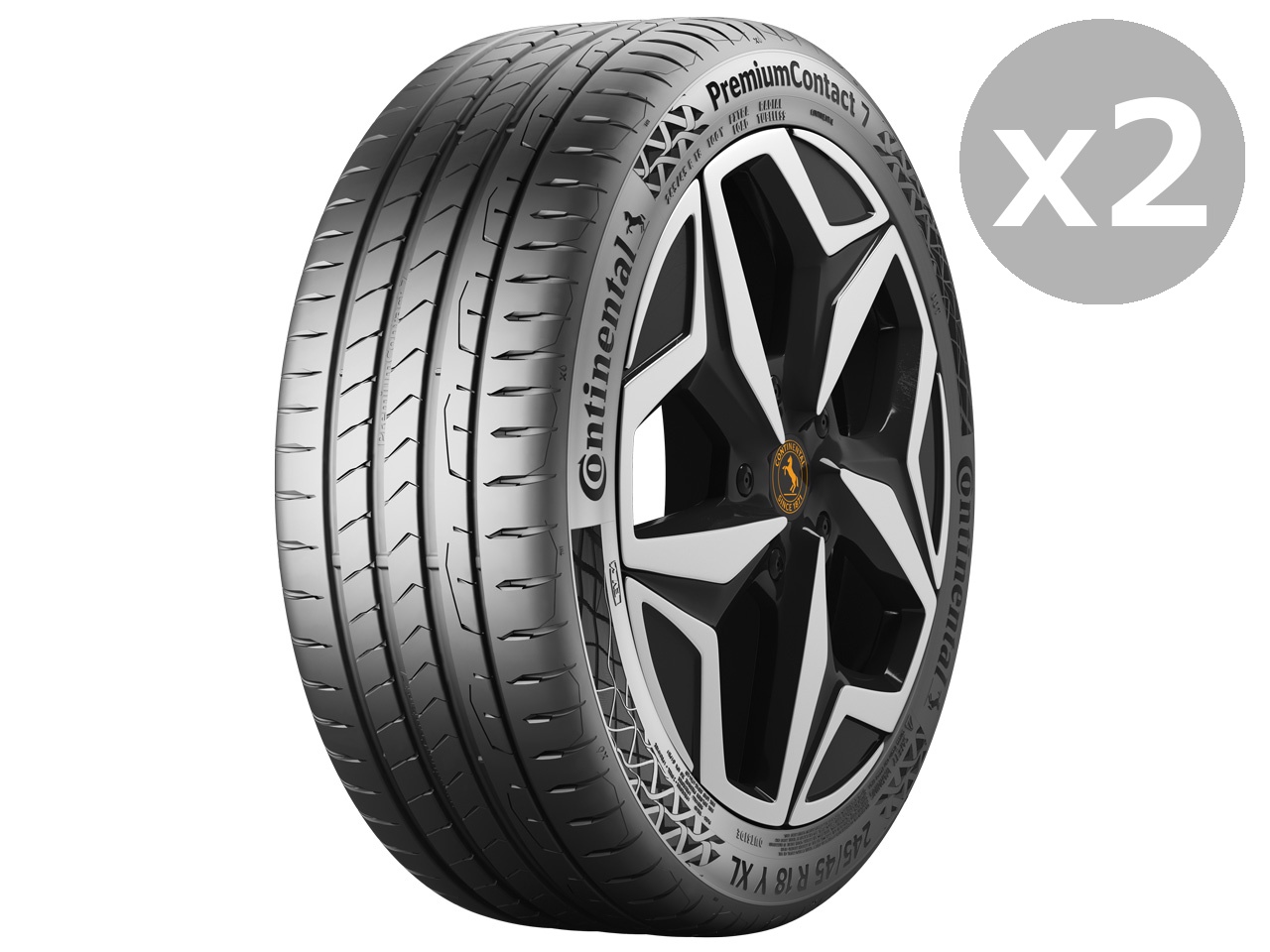 [2�{�Z�b�g] PremiumContact 7 275/40R21 107Y XL �̐��i�摜