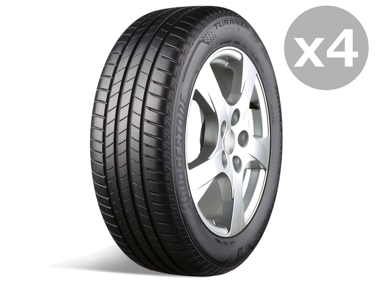 [4�{�Z�b�g] TURANZA T005 235/55R18 104T XL MO �̐��i�摜