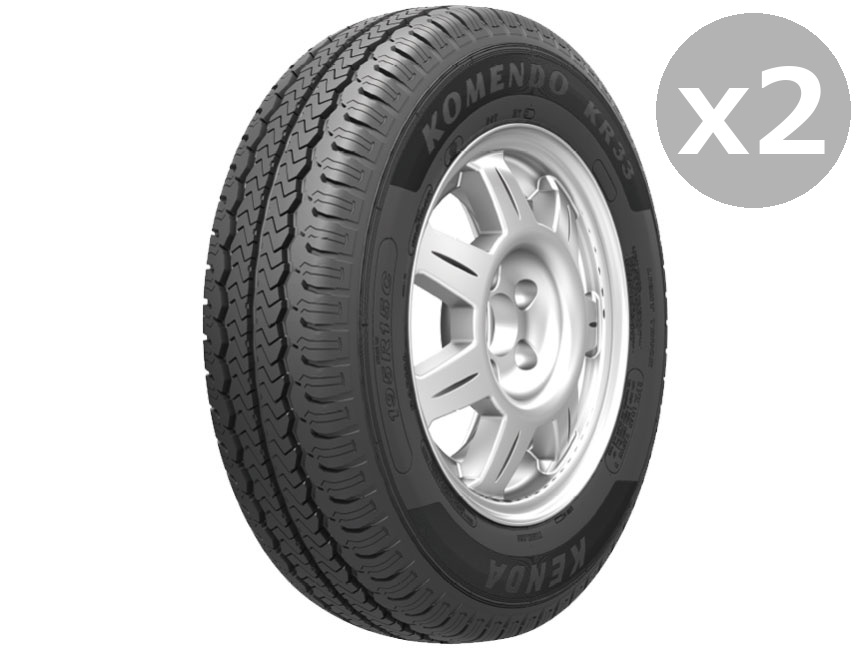[2�{�Z�b�g] KOMENDO KR33 195/80R15C 107/105R 8P �̐��i�摜