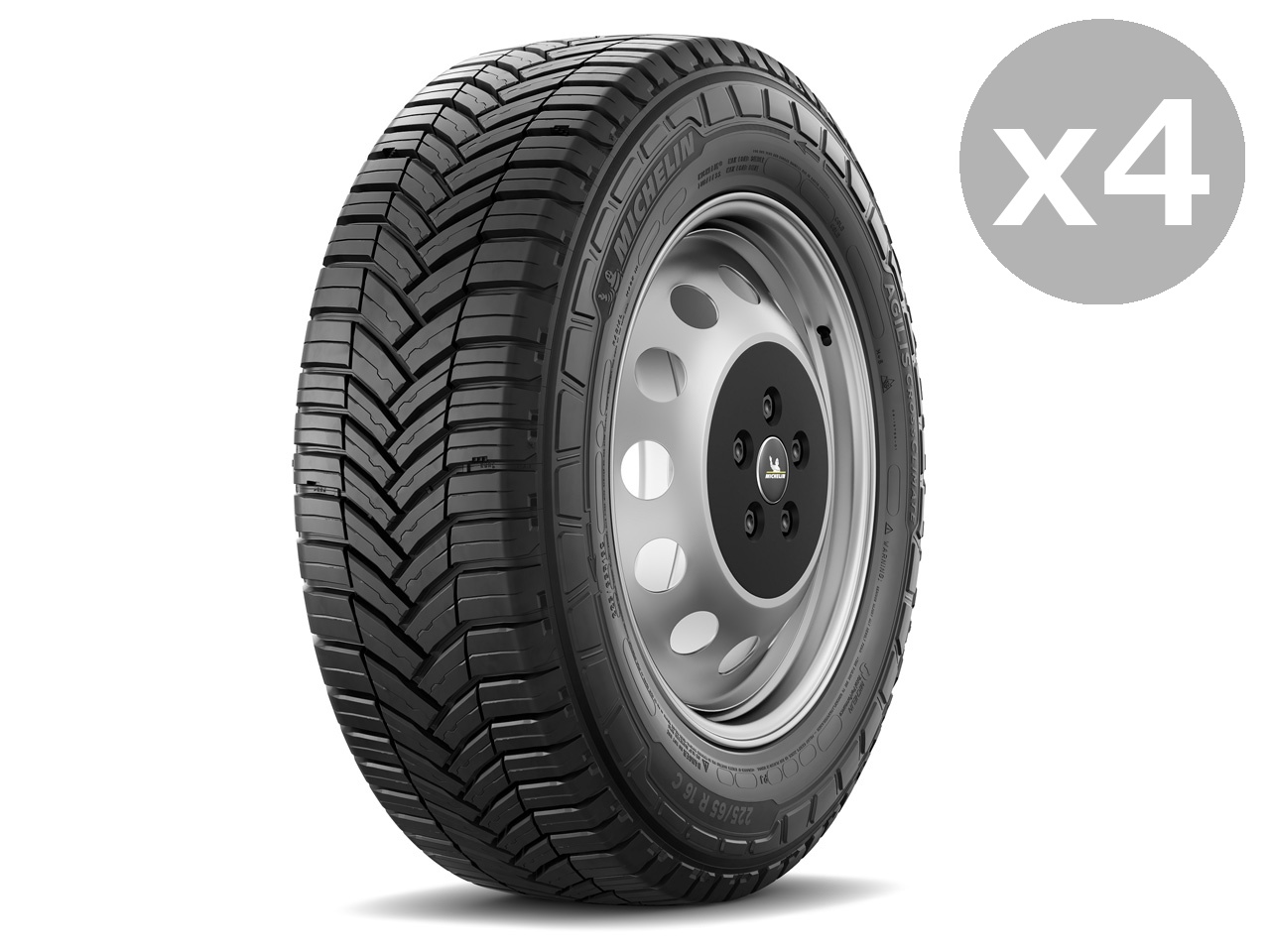 [4�{�Z�b�g] AGILIS CROSSCLIMATE 195/80R15C 108/106S DT �̐��i�摜