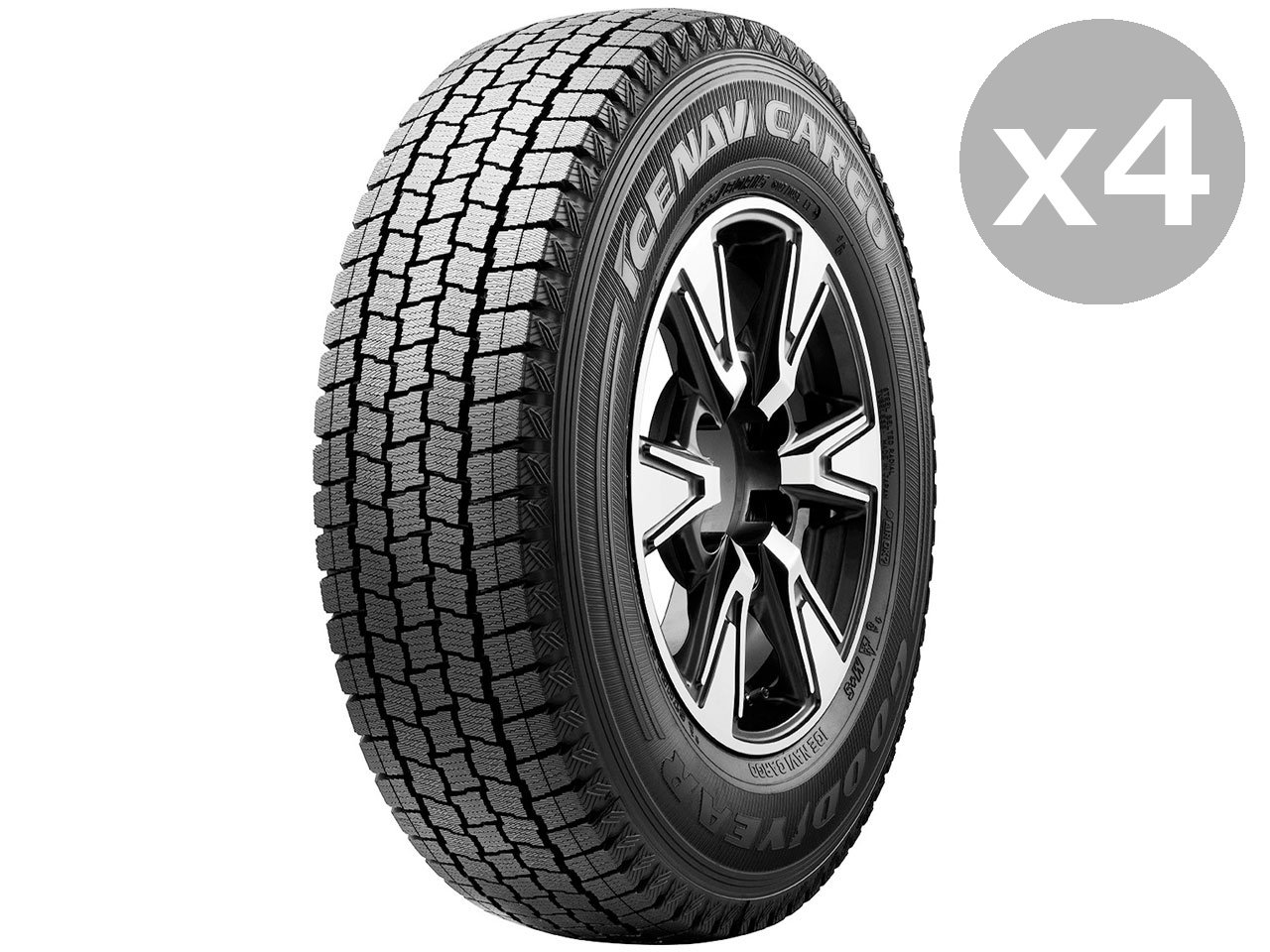 [4�{�Z�b�g] ICE NAVI CARGO 195R14 6PR �̐��i�摜