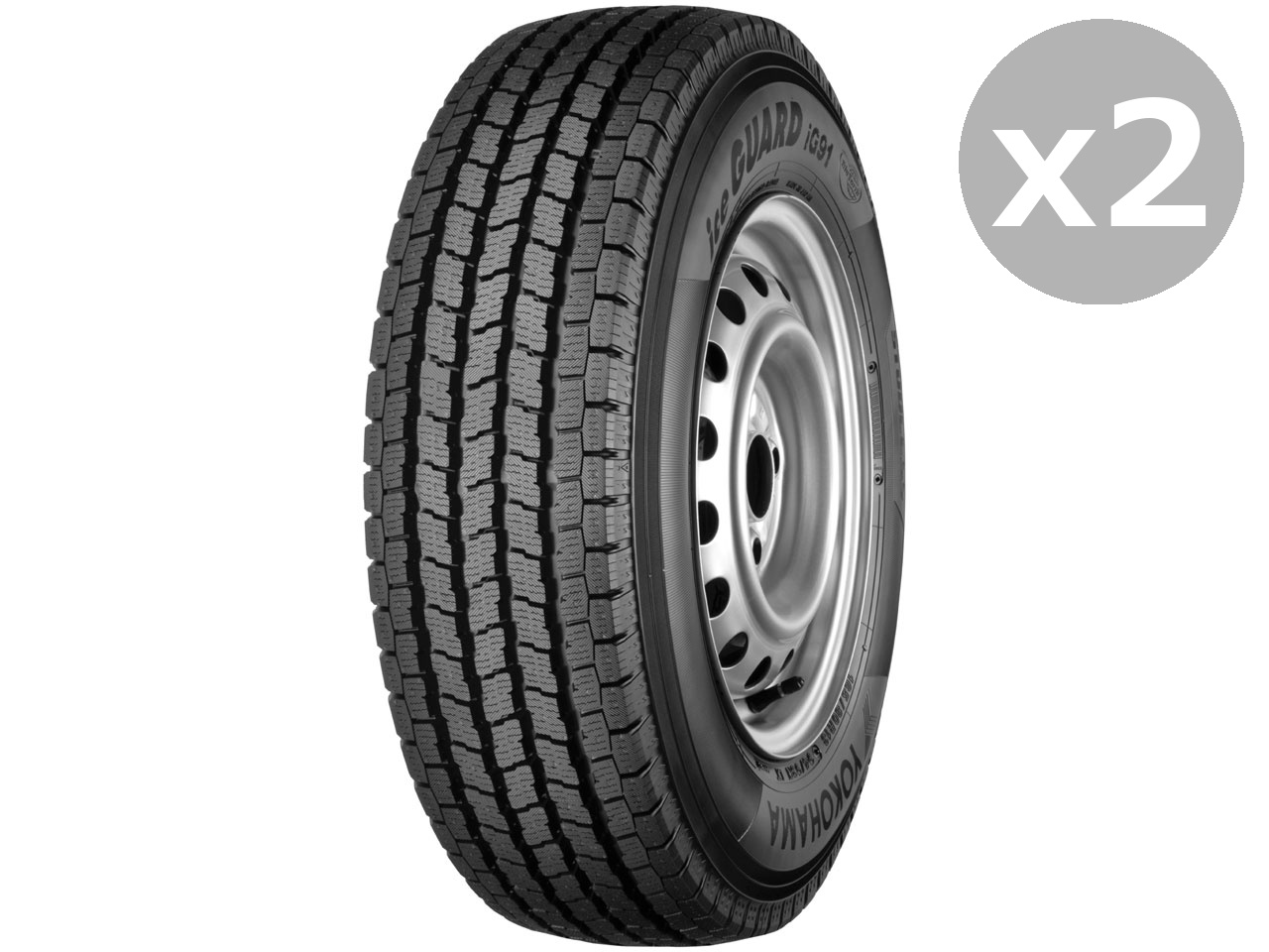 [2�{�Z�b�g] iceGUARD iG91 forVAN 165/80R14 97/95N �̐��i�摜