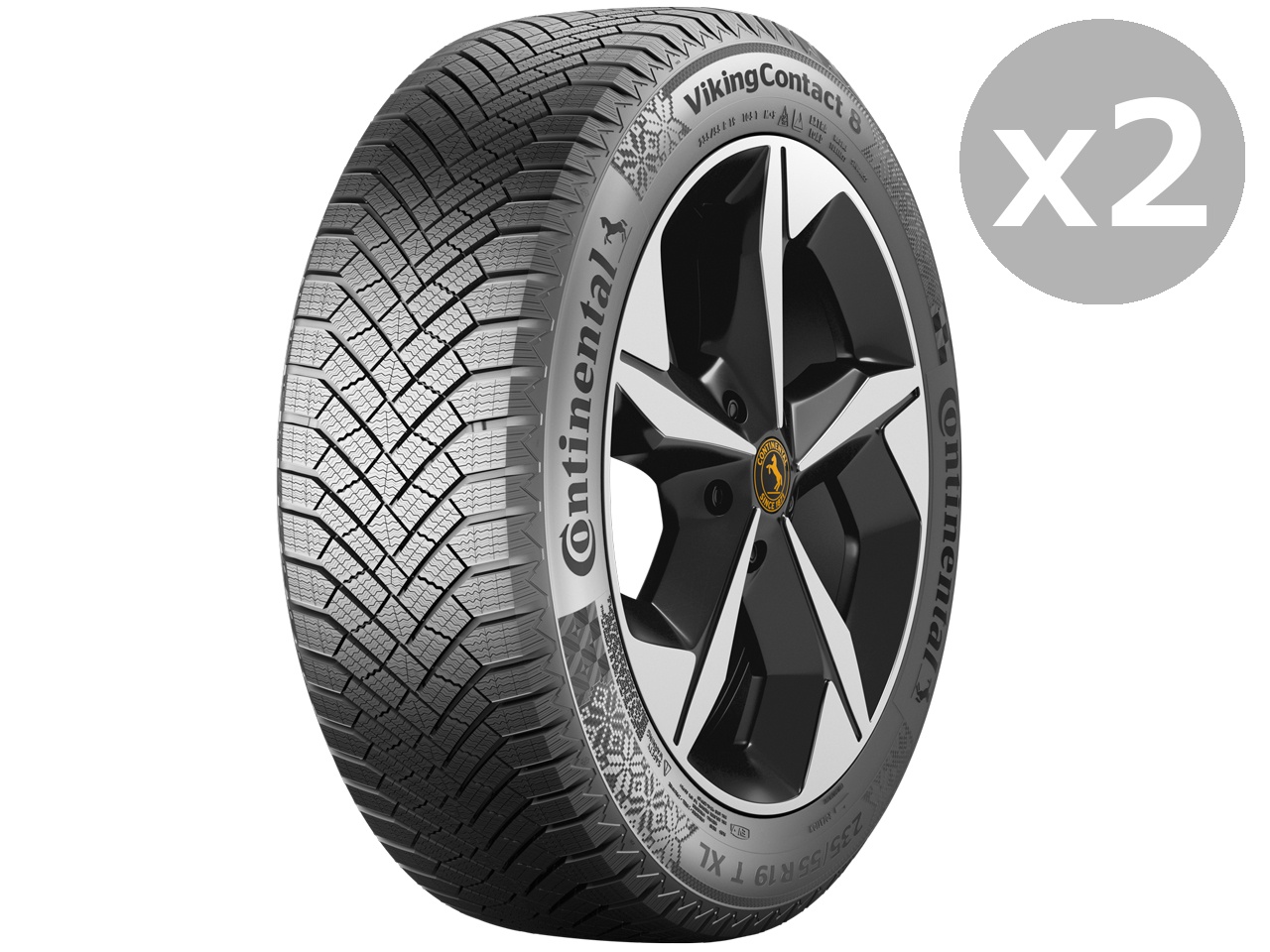 [2�{�Z�b�g] VikingContact 8 235/60R17 106T XL �̐��i�摜