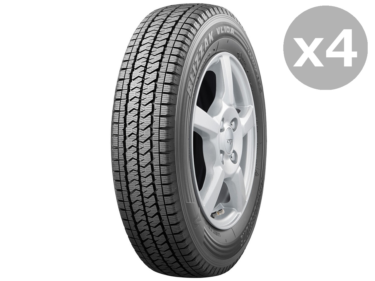 [4�{�Z�b�g] BLIZZAK VL10A 235/60R17 109/107N �̐��i�摜