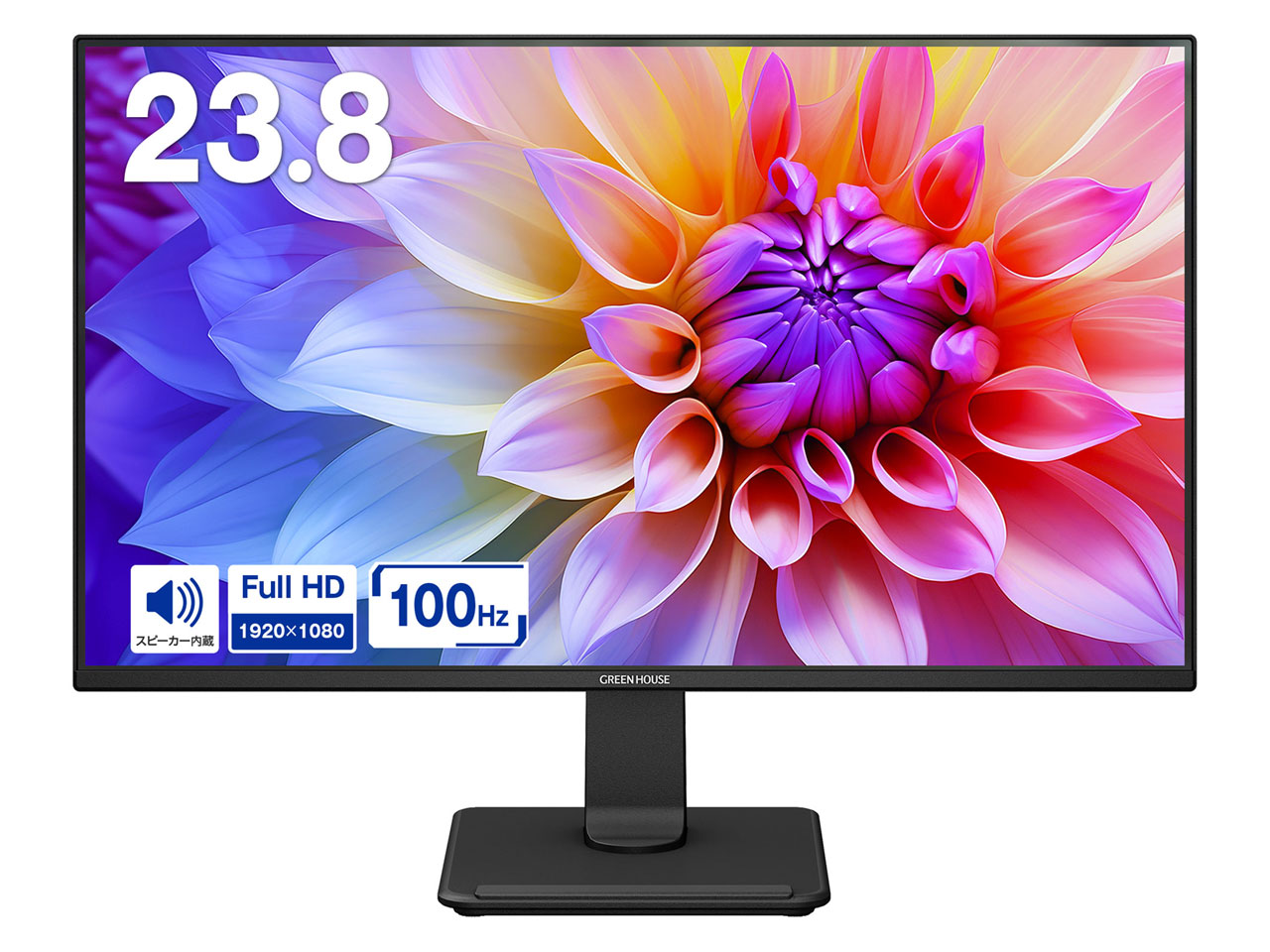 GH-LCW24U-BK [23.8�C���` �u���b�N] �̐��i�摜