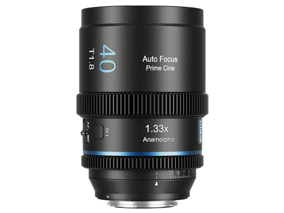 40mm T1.8 1.33X S35 �A�i�����t�B�b�N�����Y �u���[�t���A 40AF133X-EB-AM [�\�j�[E�p] �̐��i�摜