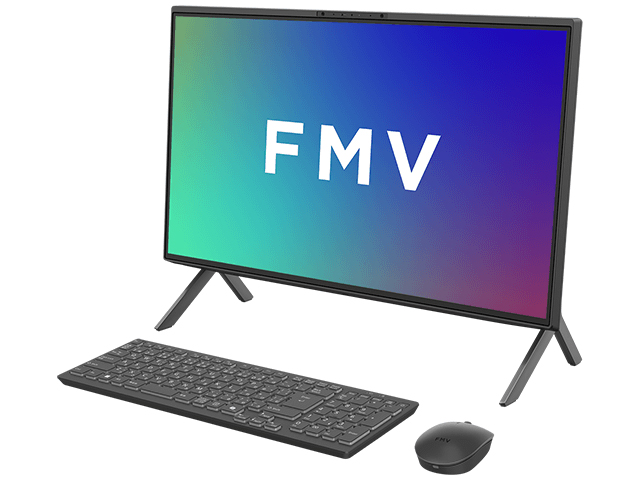 FMV Desktop F WF1-L1 KC_WF1L1_A015 Windows 11 Home�ERyzen 7�EOffice���ڃ��f�� [�u���b�N] �̐��i�摜