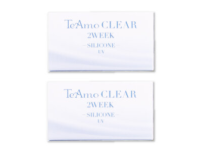 TeAmo CLEAR 2WEEK SILICONE [6������ ×2��]