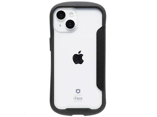 iFace Reflection �_�C�A���[ �P�[�X iPhone 14/13�p [�u���b�N] �̐��i�摜