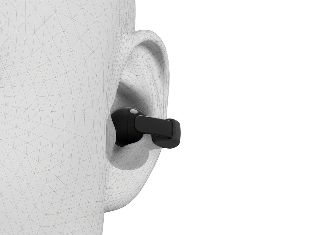 LinkBuds Clip WF-LC900 (B) [�u���b�N]