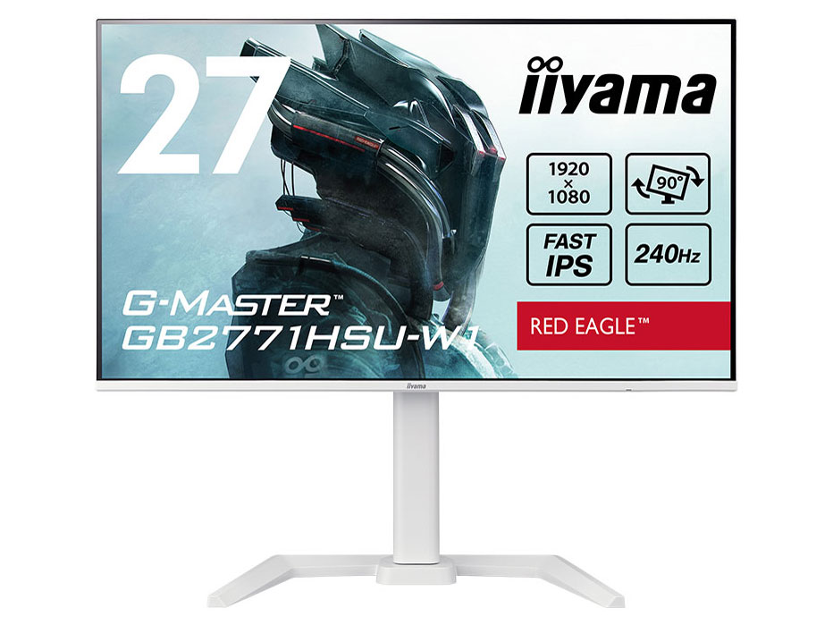 G-MASTER GB2771HSU-W1 [27�C���` �z���C�g] �̐��i�摜