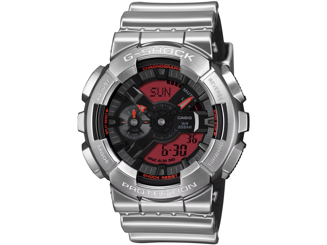 G-SHOCK FINE METALLIC SERIES GM-110YRA-8AJF �̐��i�摜