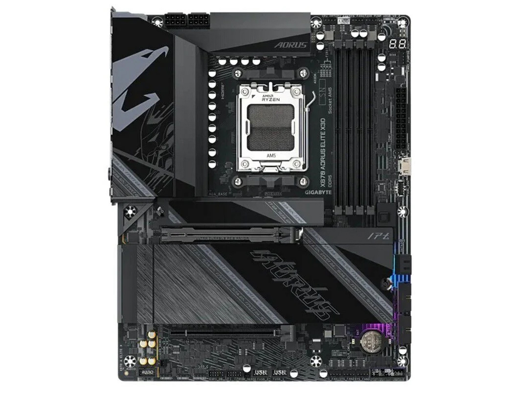 X870 AORUS ELITE X3D (X870 AM5 ATX) �h�X�p�����胂�f�� �̐��i�摜