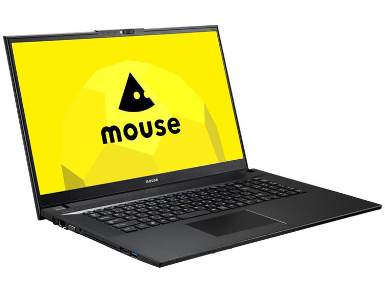 mouse Core 5 120U�E16GB�������E500GB NVMe Gen4 SSD�EDVD�X�[�p�[�}���`�h���C�u�E17.3�^�t��HD�t�����ځE3�N�ԕۏ� F7-I5U01BK-B F7I5U01BKBEAW101DEC [�u���b�N] �̐��i�摜