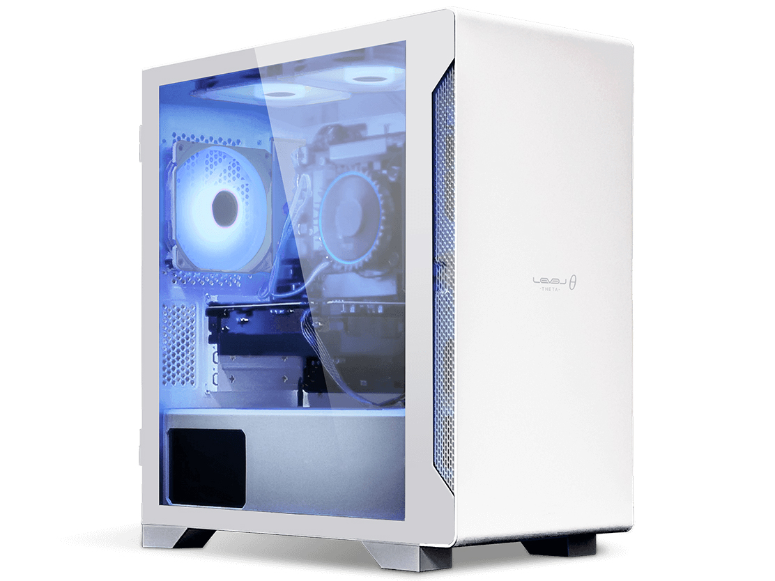 LEVEL�� Ryzen 7 5700X�ERX 9060 XT�E16GB�������E500GB NVMe M.2 SSD�E650W�E�J�X�^�}�C�Y�Ή��ELEVEL-M155-R57X-RRX [�A���X�u���[/�z���C�g] �̐��i�摜