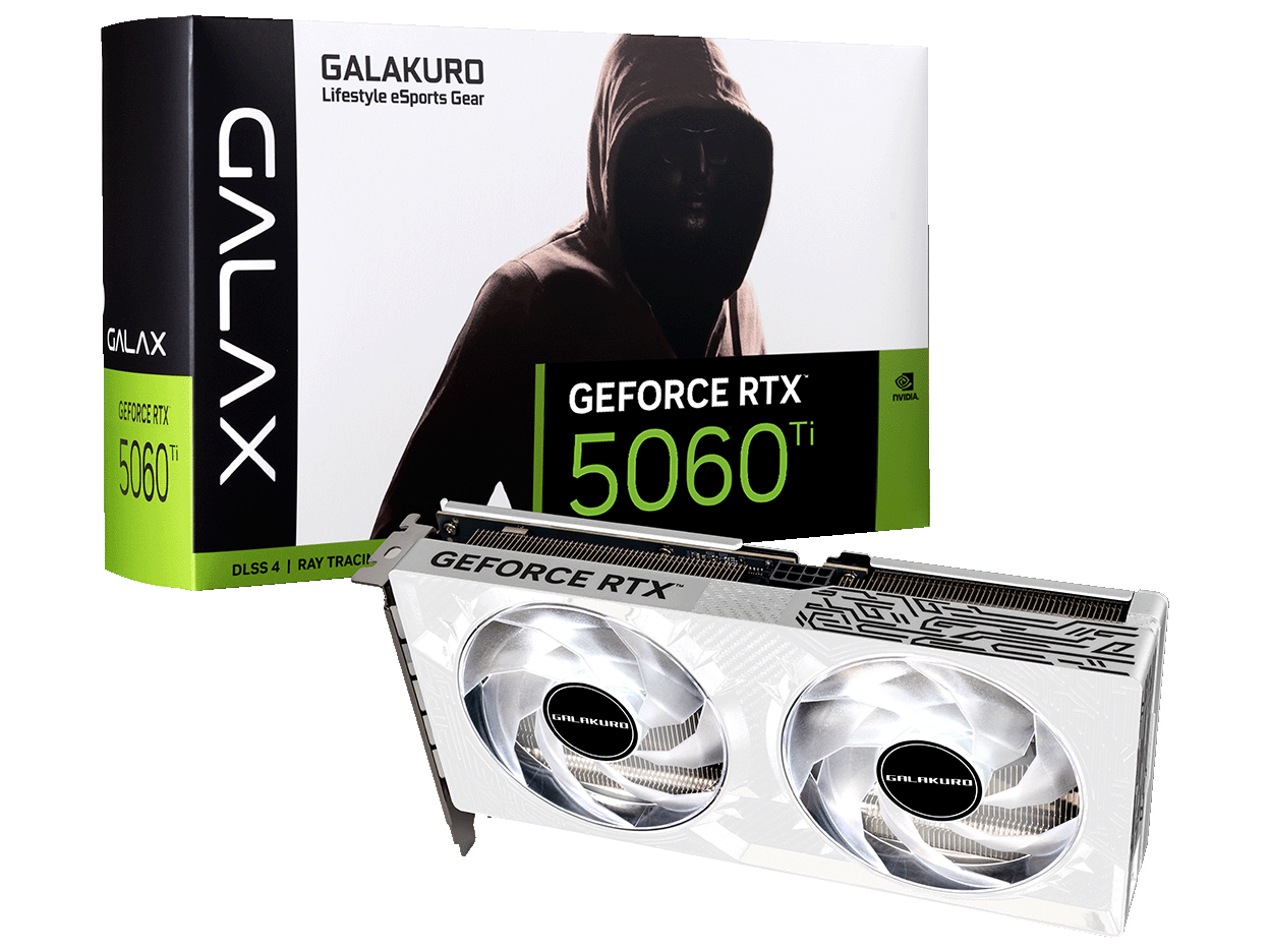 GK-RTX5060Ti-E8GB/WHITE/DF/V2 [PCIExp 8GB] �̐��i�摜