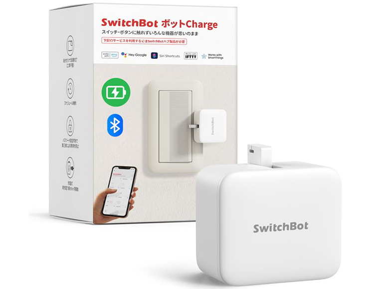 SwitchBot�{�b�gCharge [�z���C�g] �̐��i�摜