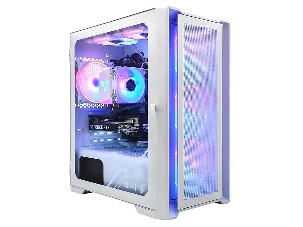 �� WHM Ryzen 7 5700X�ERTX 5060Ti�ENVMe M.2 SSD 500GB�E16GB�������EWindows11 ���i.com���胂�f�� [�z���C�g] �̐��i�摜