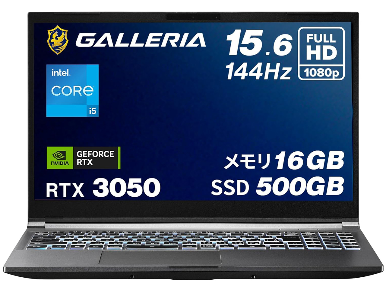 GALLERIA RL5C-R35-5N ���i.com���胂�f�� Core i5 13420H�ERTX 3050�E16GB�������E500GB SSD K/23202-11a