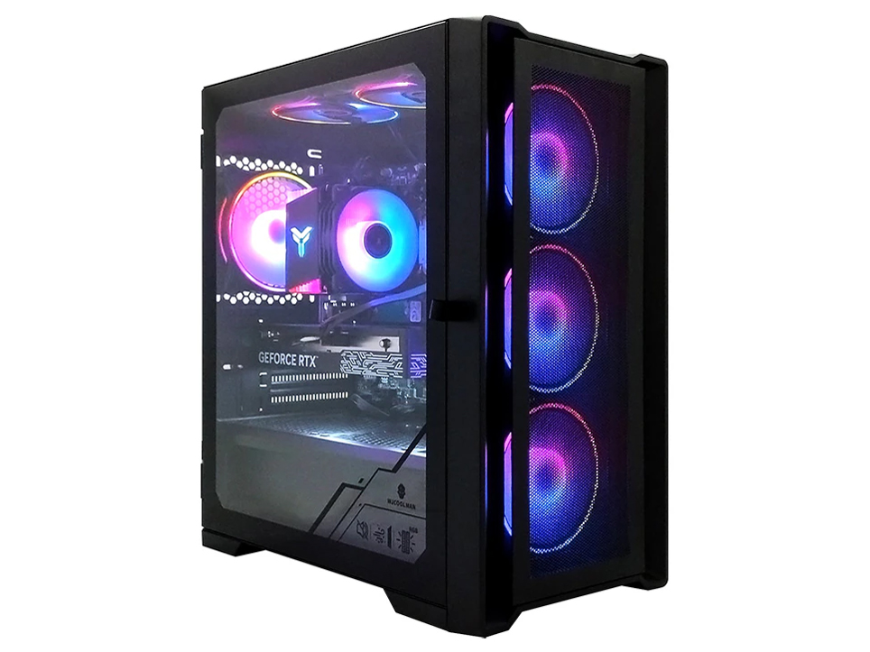 �� BKM Ryzen 5 5600GT�ERTX 2060�ENVMe M.2 SSD 500GB�E16GB�������EWindows 11 ���i.com���胂�f�� [�u���b�N]