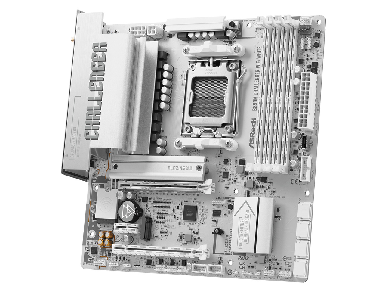 B850M Challenger WiFi White