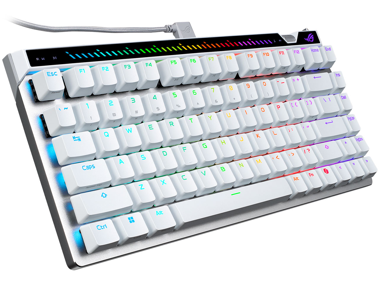 ROG Falchion Ace 75 HE Gaming Keyboard ROG HFX V2X Magnetic Switch [White]