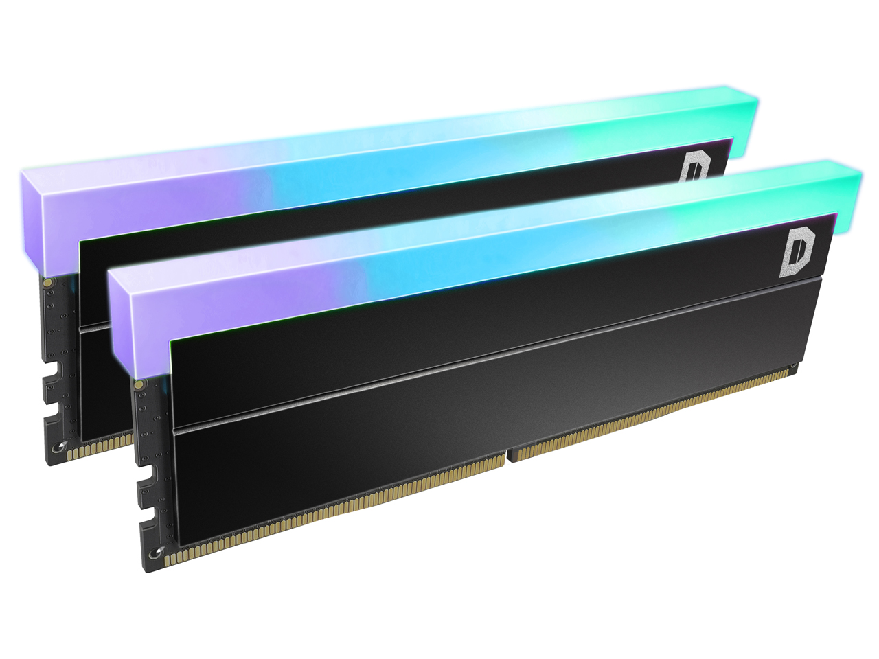 ドスパラセレクト D4D3200-16G2A1-RGB-BK 90日間物損保証 [DDR4 PC4-25600 16GB 2枚組]