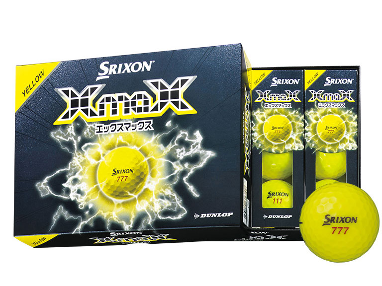 ダンロップ スリクソン XmaX 2026年モデル [イエロー]