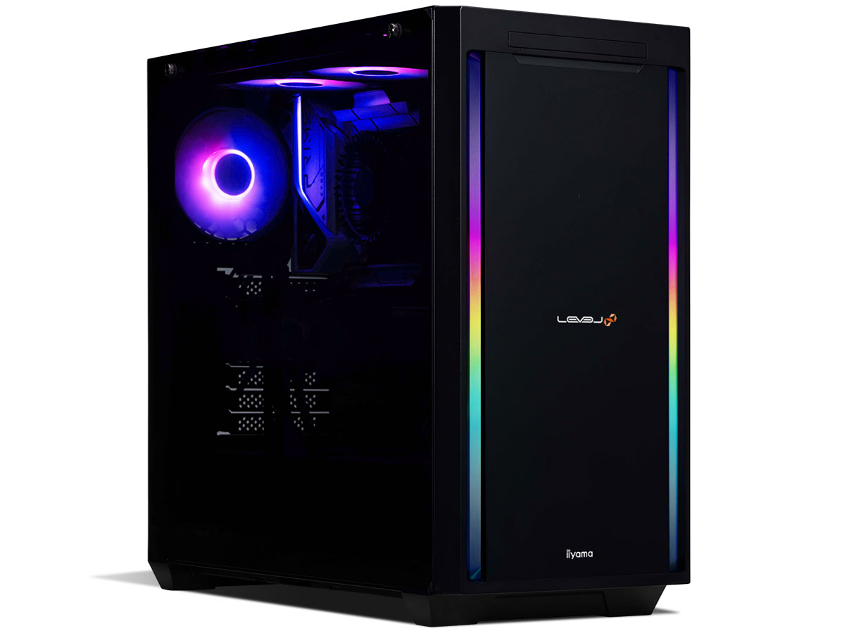 iiyama LEVEL∞ Core i7 14700F・RTX 5080・32GBメモリ・1TB NVMe M.2 SSD・1000W・カスタマイズ対応・LEVEL-R776-147F-VKX [RGB Build]