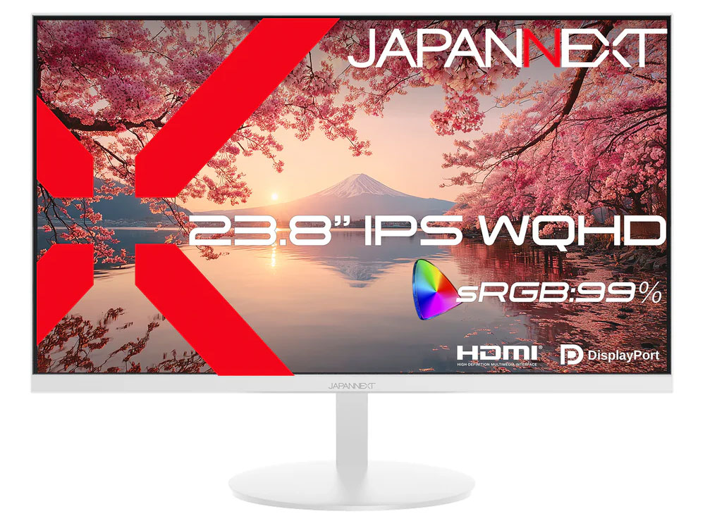 JN-IPS238Q-W [23.8インチ ホワイト]