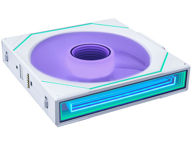 LIAN LI UNI FAN SL-INF 140 WIRELESS REVERSE BLADE WT Single Pack UF-RS-SLIN140-WLS-1W [ホワイト]