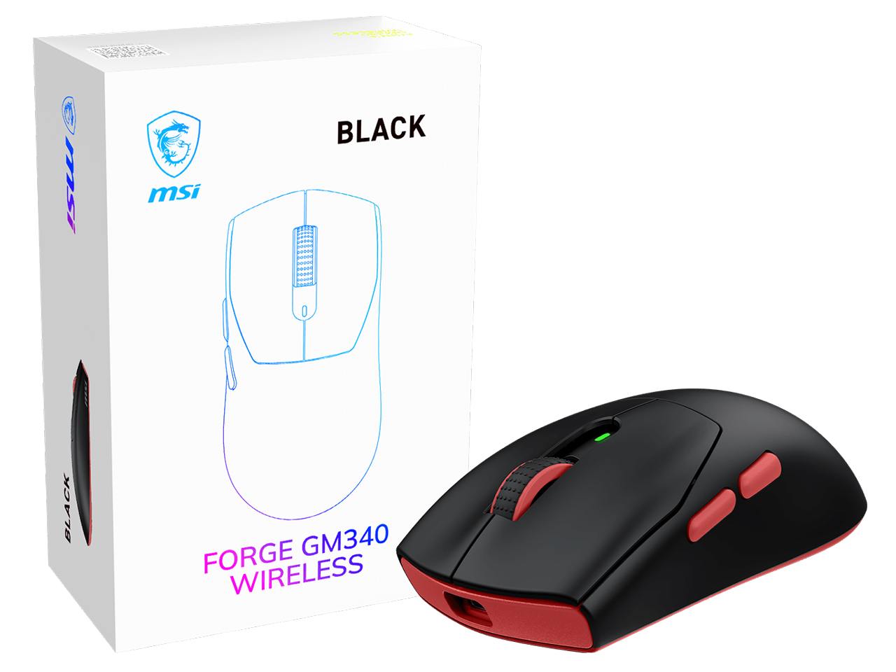 FORGE GM340 WIRELESS [BLACK]