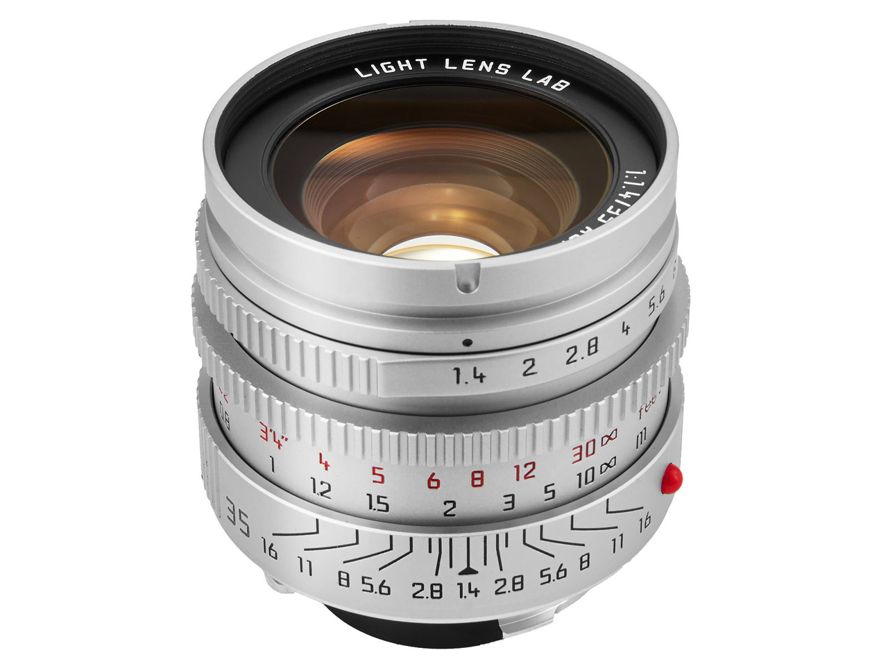 LIGHT LENS LAB M 35mm f/1.4 A.A. LLL-35-AA-S [シルバー]