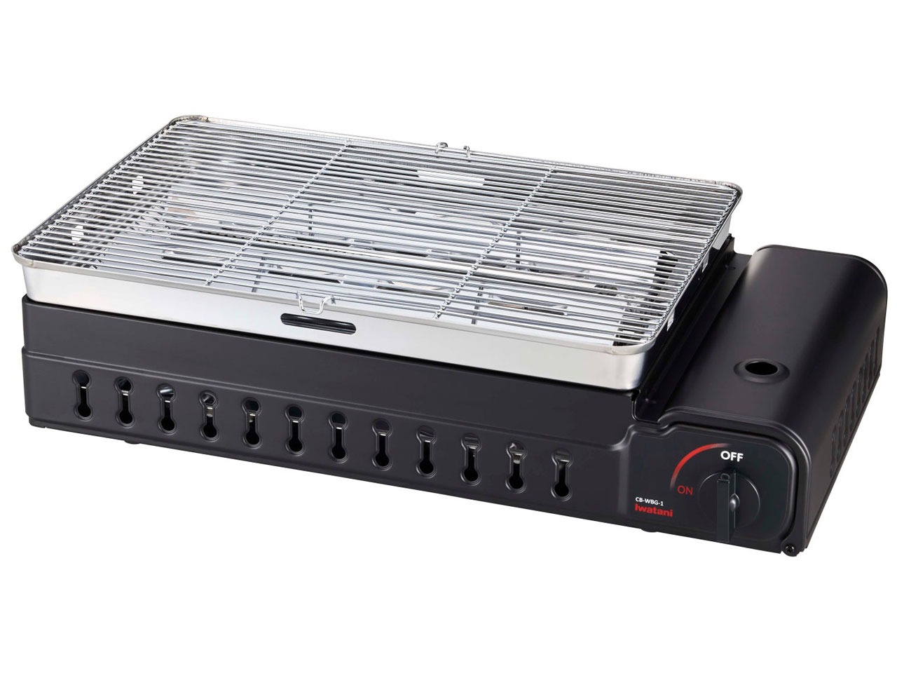 イワタニ ワイドBBQグリル ホームメイドシリーズ CB-WBG-1 [マットブラック]
