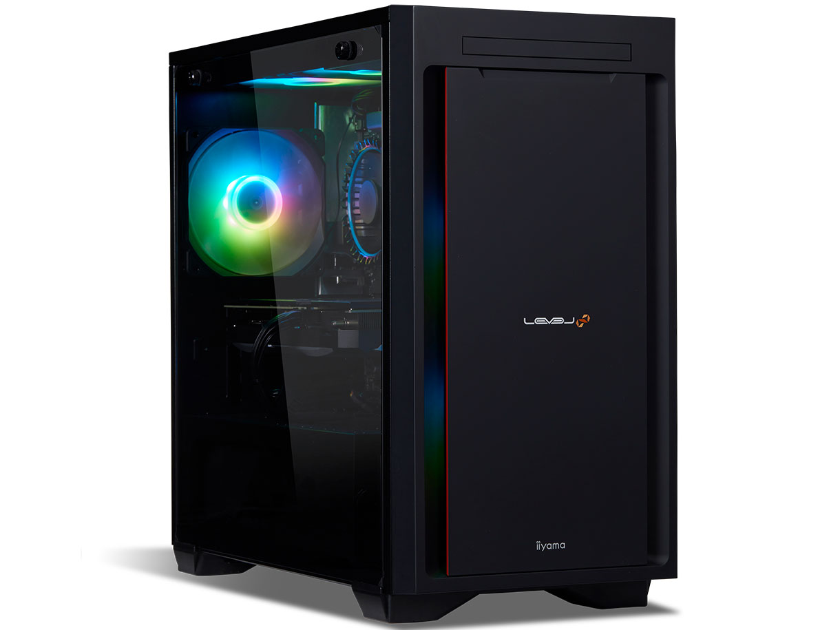 iiyama LEVEL∞ Core Ultra 7 265F・RTX 5060Ti・16GBメモリ・1TB NVMe M.2 SSD・750W・カスタマイズ対応・LEVEL-M88M-265F-SSX [RGB Build]