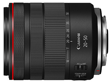 RF20-50mm F4 L IS USM PZ