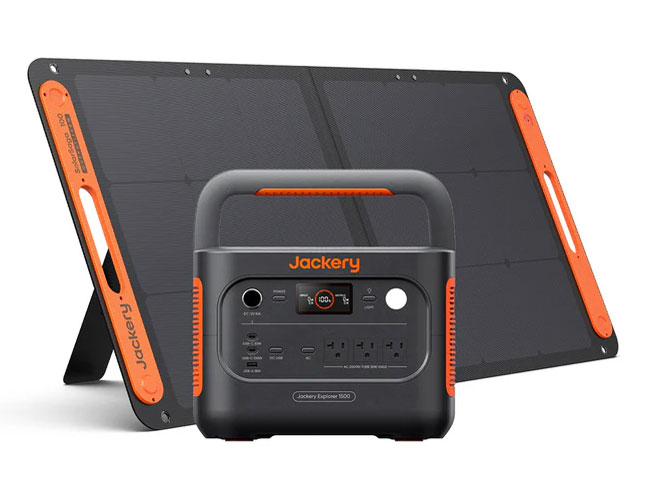 Jackery Solar Generator 1500 New+SolarSaga 100