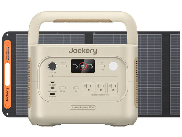 Jackery Solar Generator 1500 New+SolarSaga 200 [�T���h�S�[���h]
