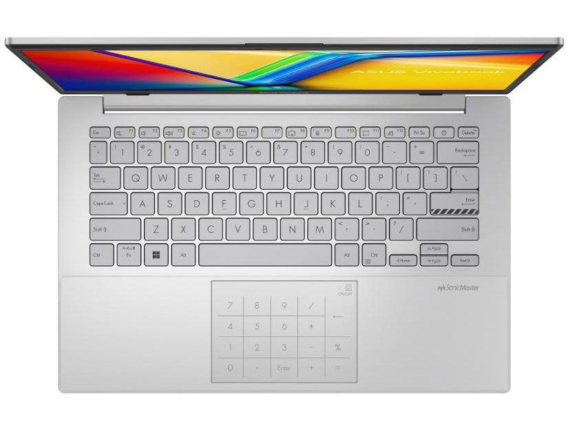 Vivobook Go 14 E1404F Ryzen 5 40�E16GB�������E512GB SSD�E14�^���C�hTFT�J���[�t�� Microsoft Office H&B 2024���ڃ��f�� E1404FA-AR5165SIWS [�N�[���V���o�[]