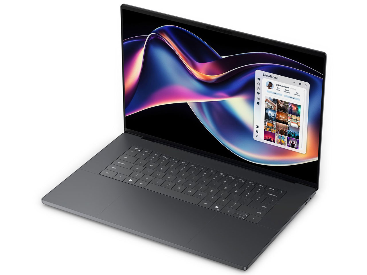 XPS 16 Core Ultra X7 358H�E32GB�������E1TB SSD�E3.2K OLED �^�b�`�f�B�X�v���C���ڃ��f��(DA16260) [�O���t�@�C�g]